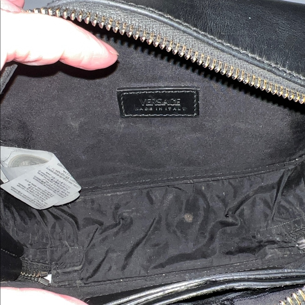 Versace Black and Blue Crossbody Bag - Picture 13 of 15